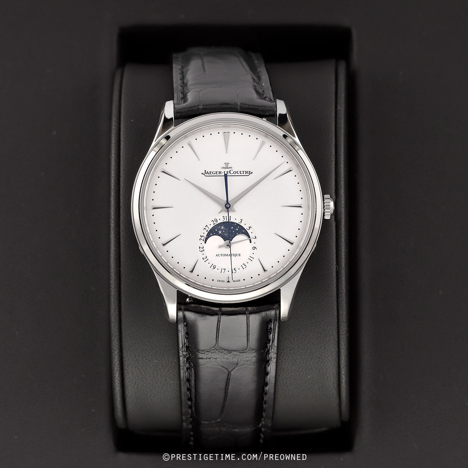 Preowned Jaeger LeCoultre Master Ultra Thin Moon 39mm 1368430
